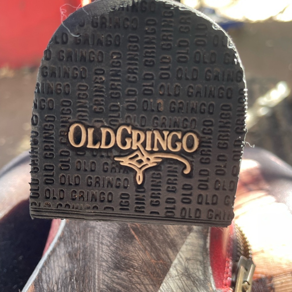 Old Gringo Black and Brown Cowboy Boots - Picture 5 of 7